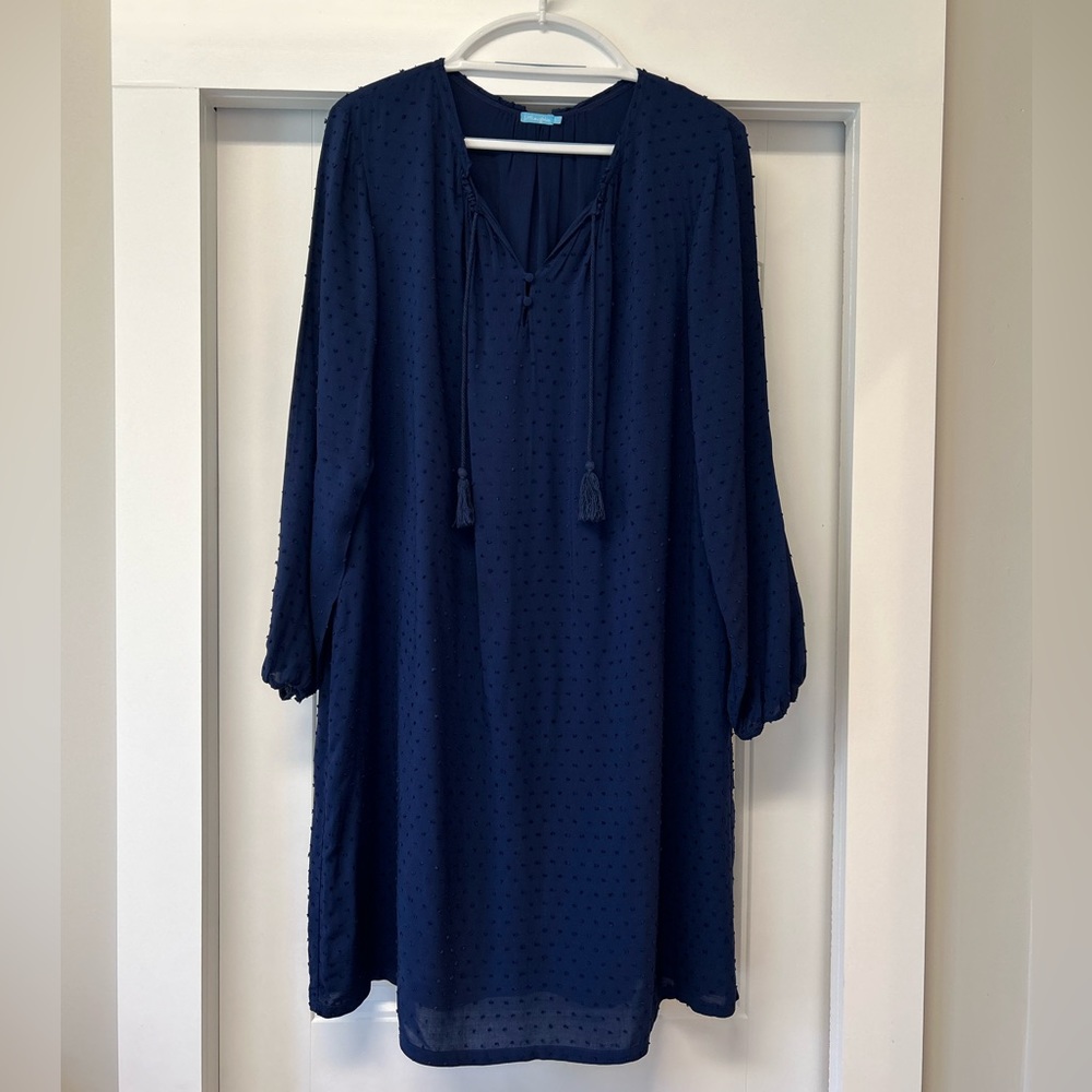 J. McLaughlin Dress Dotted Swiss Size L